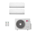 Ar-Condicionado Multi Split Inverter LG 24.000 (2x Evap HW 12.000) Só Frio 220V