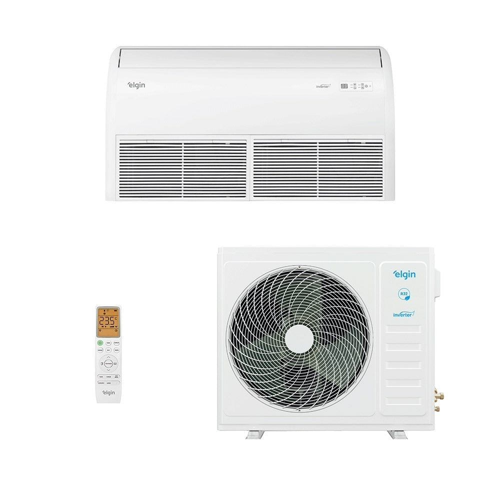 Ar-Condicionado Split Piso Teto Inverter Wi-Fi R-32 Elgin 36.000 BTUs Só Frio 220V Monofásico