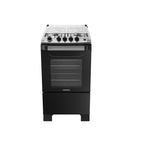 Fogão de Piso Itatiaia 4 Bocas New Dream Branco e Preto – Bivolt
