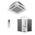 Ar-Condicionado Split Cassete 4 Vias Hitachi Air Core 36.000 BTUs Só Frio 220V Monofásico - AVARIA DE EMBALAGEM