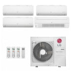 Ar-Condicionado Multi Split Inverter LG 30.000 BTUs (3x Evap HW 9.000 + 1x Evap Cassete 1 Via 18.000) Quente/Frio 220V