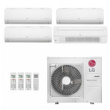 Ar-Condicionado Multi Split Inverter LG 30.000 BTUs (3x Evap HW 9.000 + 1x Evap Cassete 1 Via 18.000) Quente/Frio 220V