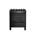 Fogão de Piso Esmaltec 5 Bocas Esmeralda Glass Preto – Bivolt