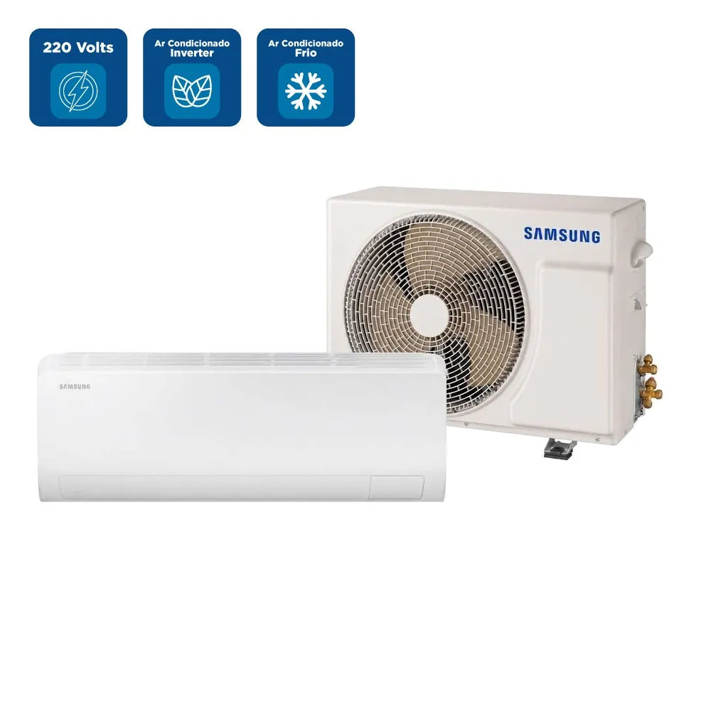Ar Condicionado Split Samsung Digital Inverter Ultra AI 12000 BTU/h Frio AR12DYFZAWKNAZ - 220 Volts