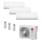 Ar Condicionado Multi-Split LG Inverter 24.000 BTU/h (3x 7.000) Quente/Frio 220V