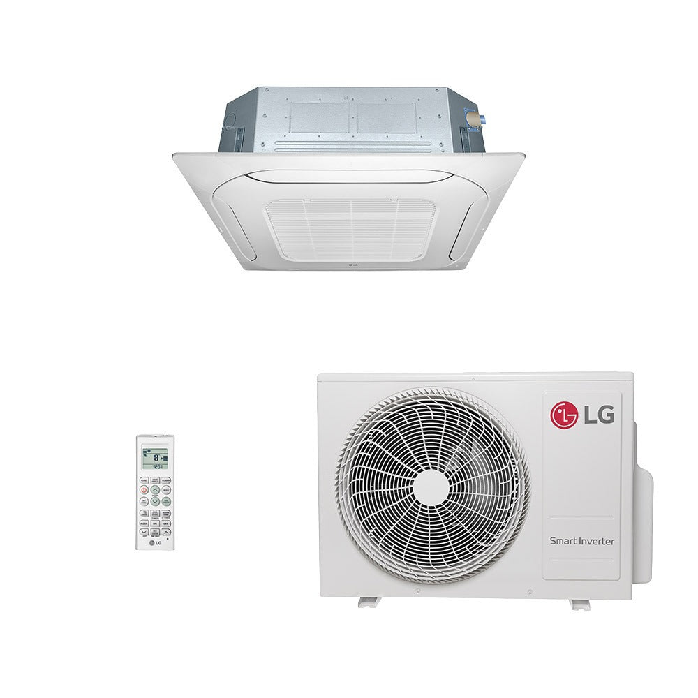 Ar-Condicionado Split Cassete 4 Vias Inverter LG WI-FI Conect 24.000 BTUs Quente/Frio 220V Monofásico