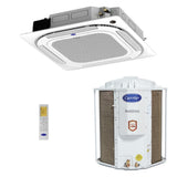 Ar-Condicionado Split Cassete Inverter 4 Vias Carrier Connect 48.000 BTUs R-32 Só Frio 220V Monofásico