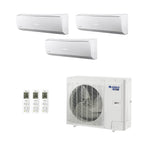 Ar-Condicionado Mini VRF Gree 5HP (2x Evap HW 19.000 + 1x Evap HW 24.000) Quente/Frio 220V
