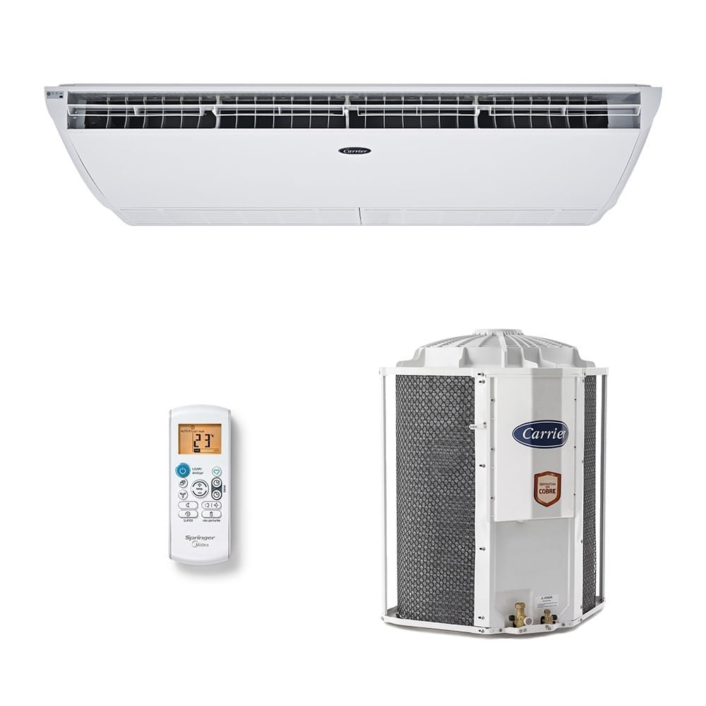 Ar-Condicionado Split Teto Carrier Xperience 70.000 BTUs Só Frio 380V Trifásico