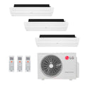 Ar Condicionado Multi-Split LG Inverter 24.000 BTU/h (2x Cassete 1 Via 9.000 Btu/h - 1x Cassete 1 Via 12.000 Btu/h) Frio 220V
