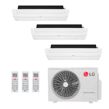 Ar-Condicionado Multi Split Inverter LG 24.000 BTUs (2x Evap Cassete 1 Via 9.000 + 1x Evap Cassete 1 Via 12.000) Só Frio 220V