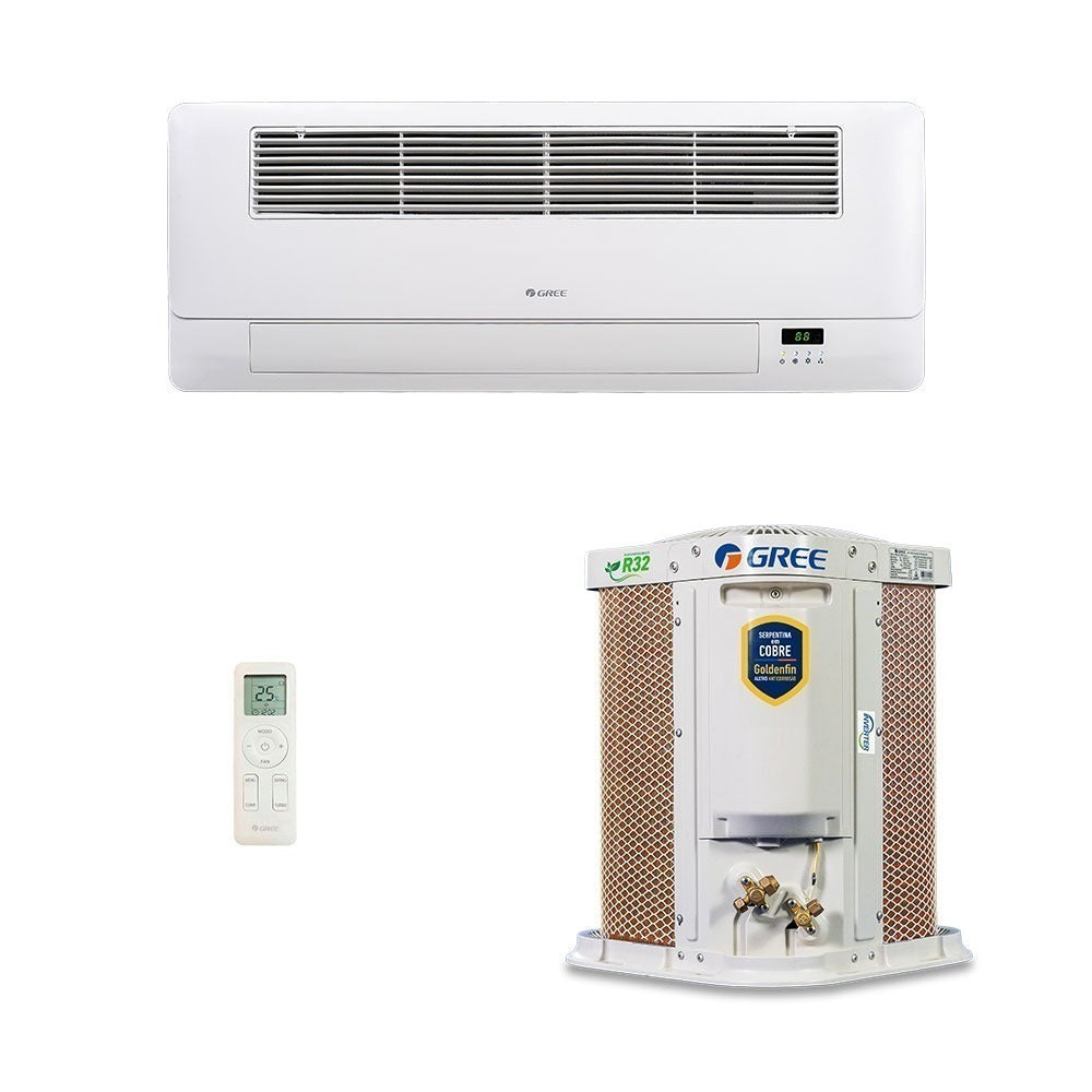 Ar-Condicionado Split Cassete 1 Via Inverter Gree G-Línea 18.000 BTUs R-32 Só Frio 220V Monofásico