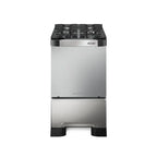 Fogão de Piso Mueller 4 Bocas Decorato Vetro Inox – Bivolt