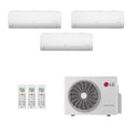 Ar-Condicionado Multi Split Inverter LG 30.000 (1x Evap HW 7.000 + 2x Evap HW 12.000) Só Frio 220V