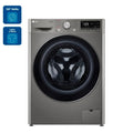 Lava e Seca LG 12Kg Smart com Inteligência Artificial AIDD Inox VC4 CV5012PC4 - 127 Volts
