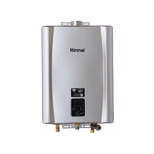 Aquecedor de Água a Gás Rinnai E21 GLP 21 Litros Prata Bivolt