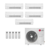 Ar-Condicionado Multi Split Inverter LG 48.000 (5x Evap Cassete 1 Via 7.000) Só Frio 220V
