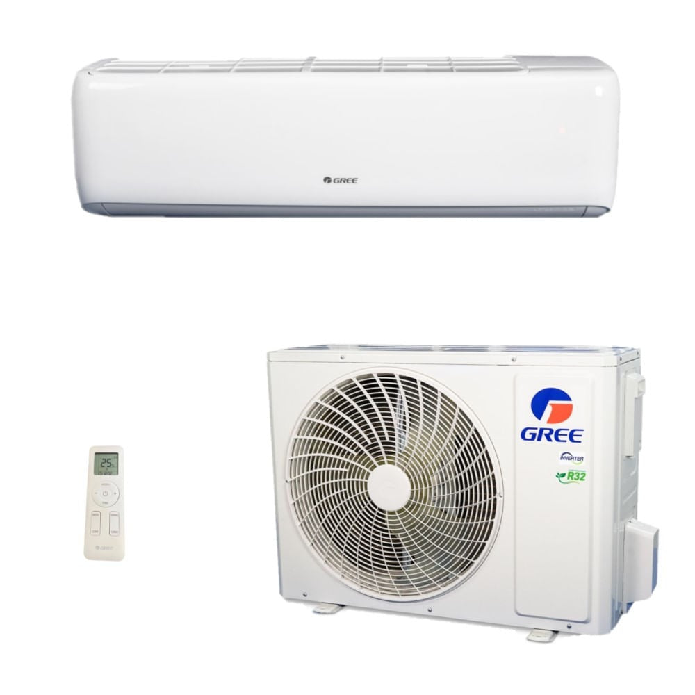 Ar-Condicionado Inverter Split Hi Wall G-Top Auto Wi-Fi Gree 30.000 BTUs Só Frio 220V