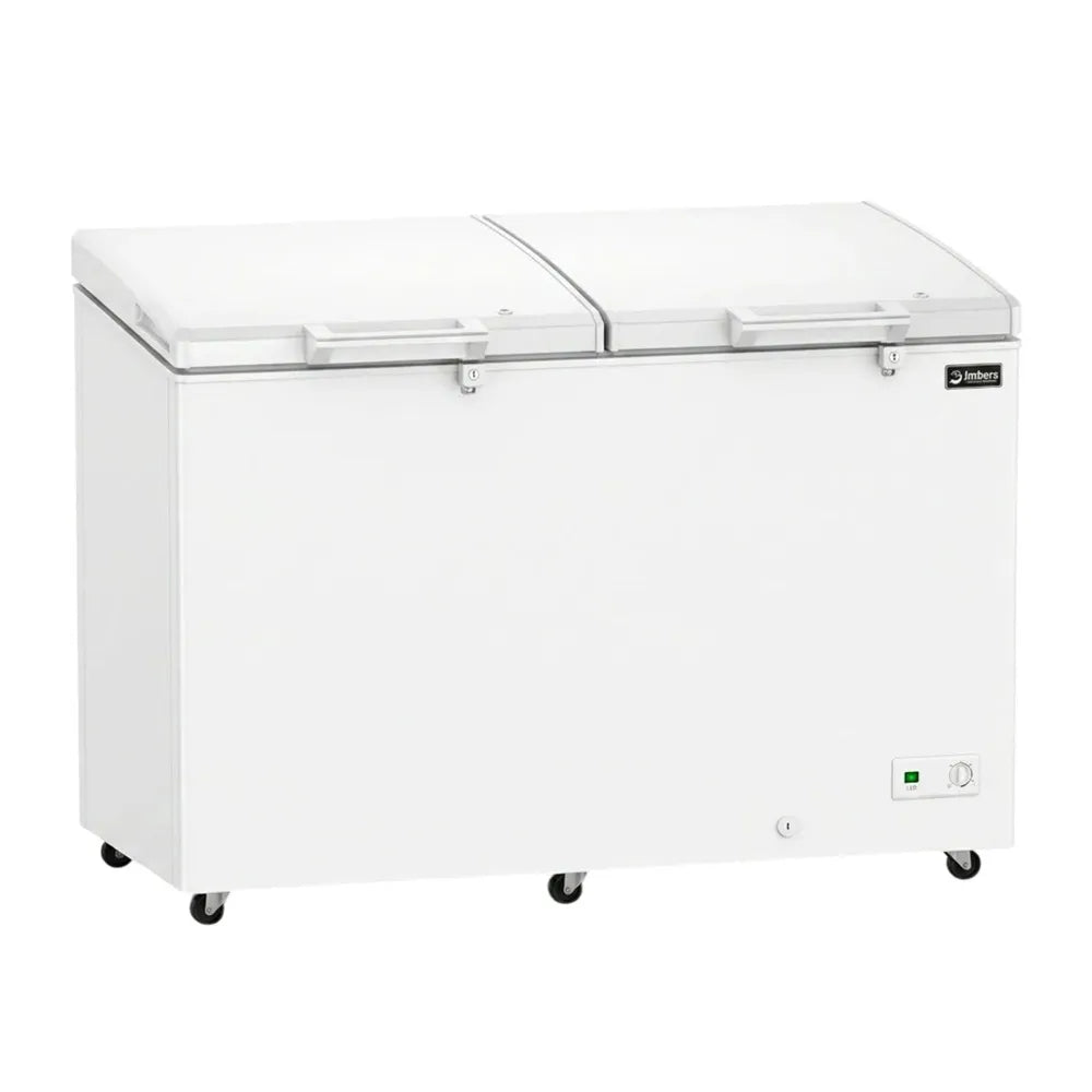 Freezer Horizontal Imbera 505 Litros Dupla Ação Full White Branco HF505L - 220 Volts