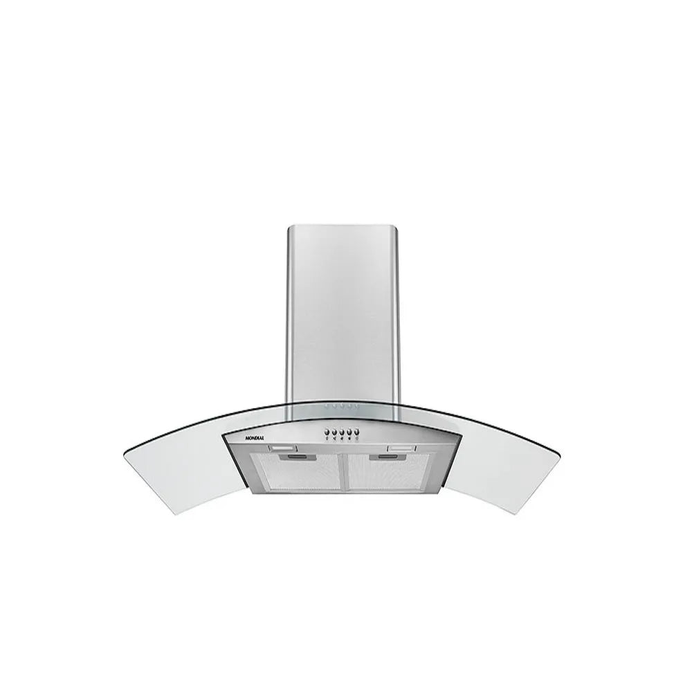 Coifa de Parede Mondial 250W Inox CF90-01 - 127 Volts
