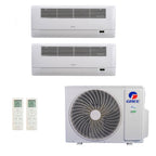 Ar-Condicionado Multi Split Inverter R-32 Gree 18.000 (2x Evap Cassete 1 Via 9.000) Quente/Frio 220V