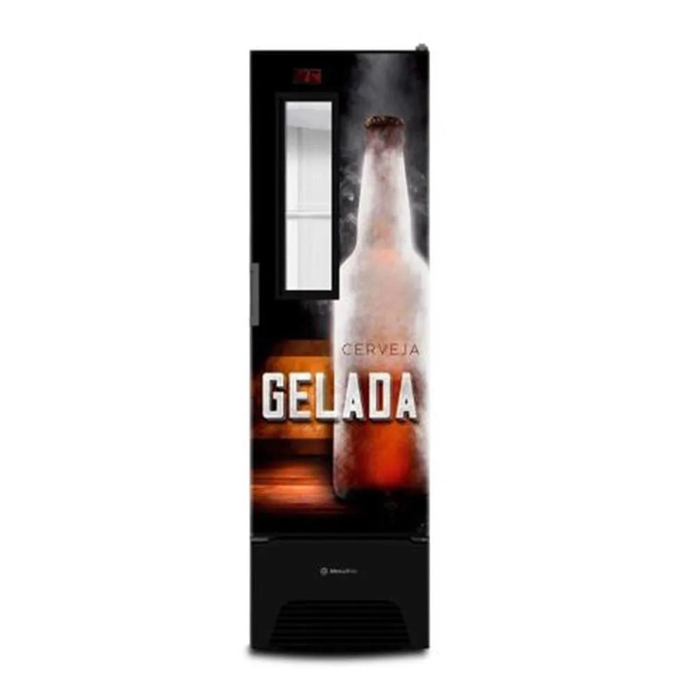 Cervejeira Metalfrio 300 Litros Optima com Visor Expositor Slim VN28FP – 127 volts