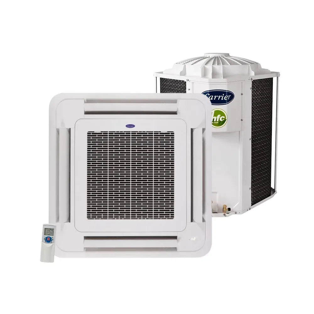 Ar Condicionado Split Cassete Carrier 46000 BTU/h Frio Trifásico 40KWQX48C5 - 220 Volts