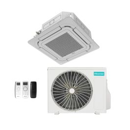 Ar Condicionado Split Cassete 4 Vias Inverter 36000 BTUs Hisense Wifi Frio AUC-36TR2RJC3E - 220V