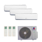 Ar-Condicionado Multi Split Inverter R-32 Gree 24.000 BTUs (1x Evap HW 9.000 + 2x Evap HW 12.000) Quente/Frio 220V