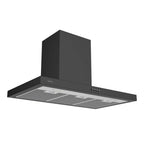 Coifa de Parede Tramontina 90cm Dritta Black Inox Preto - 220 Volts