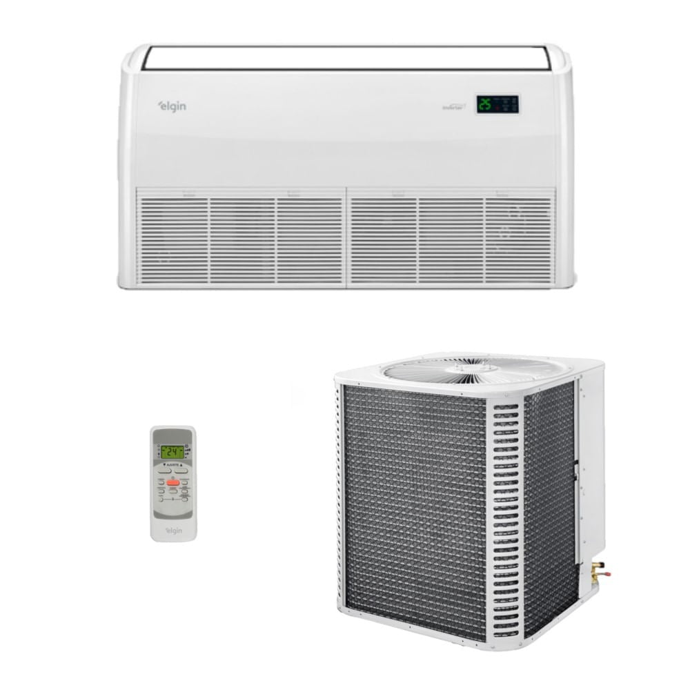 Ar-Condicionado Split Piso Teto Inverter Eco R-32 Elgin 58.000 BTUs Só Frio 220V Monofásico