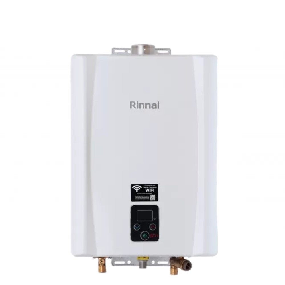 Aquecedor de Água a Gás Rinnai E21 GN 21 Litros Branco Bivolt