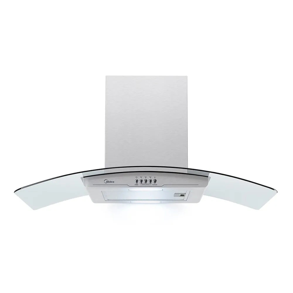 Coifa de Parede  Midea 90cm Vidro Inox RGB902 – 220 Volts