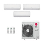 Ar-Condicionado Mini VRF LG 4HP (2x Evap HW 19.000 + 1x Evap HW 24.000) Quente/Frio 220V