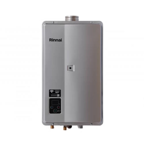 Aquecedor de Água a Gás Rinnai E27 GLP 27 Litros Prata Bivolt