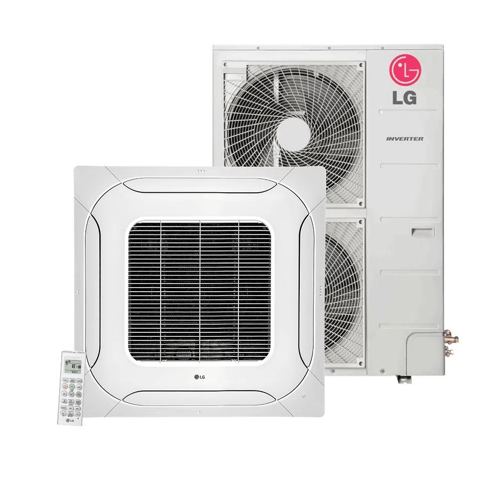 Ar Condicionado Split LG Cassete Inverter 47.000 BTU/h Quente e Frio Monofásico ATNW48GMLP0.ANWZBRZ – 220 Volts