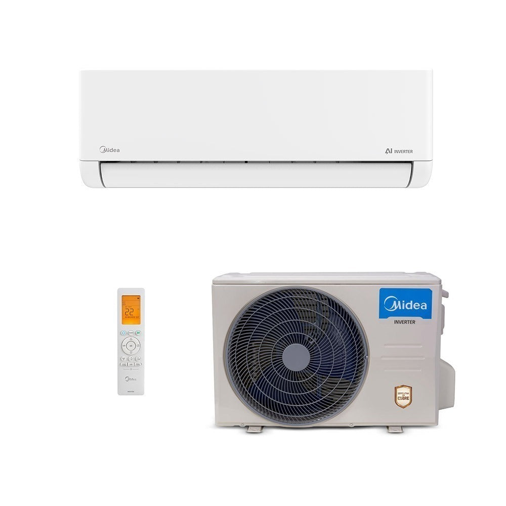 Ar-Condicionado Split HW Inverter Midea AI 12.000 BTUs R-32 Só Frio 127V