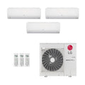 Ar-Condicionado Mini VRF LG 3HP (2x Evap HW 9.000 + 1x Evap HW 12.000) Só Frio 220V
