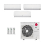 Ar-Condicionado Mini VRF LG 3HP (2x Evap HW 9.000 + 1x Evap HW 12.000) Só Frio 220V