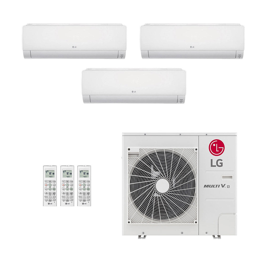 Ar-Condicionado Mini VRF LG 3HP (2x Evap HW 9.000 + 1x Evap HW 12.000) Só Frio 220V
