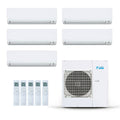 Ar-Condicionado Multi Split Inverter Daikin 38.000 BTUs (4x Evap HW 9.000 + 1x Evap HW 18.000) Quente/Frio 220V