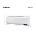 Ar Condicionado Split Hi Wall Samsung Inverter WindFree 9000 BTU/h Quente e Frio AR09TSHCBWKNAZ – 220 Volts
