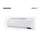 Ar Condicionado Split Hi Wall Samsung Inverter WindFree 9000 BTU/h Quente e Frio AR09TSHCBWKNAZ – 220 Volts