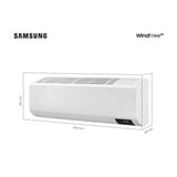 Ar Condicionado Split Hi Wall Samsung Inverter WindFree 9000 BTU/h Quente e Frio AR09TSHCBWKNAZ – 220 Volts