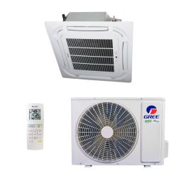 Ar Condicionado Split Cassete 4 Vias 34000 BTUs Inverter Gree Compact Frio GULD36T1/A-S - 220V