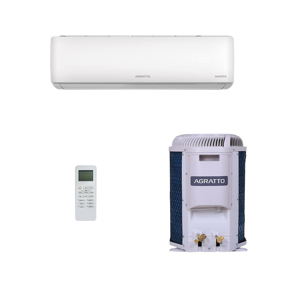 Ar-Condicionado Split HW Inverter Agratto Zen 9.000 BTUs R-32 Só Frio 220V