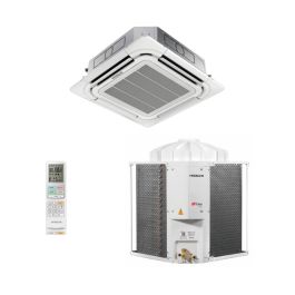 Ar Condicionado Split Cassete 4 Vias 34000 BTUs Hitachi Air Core 500 Frio - 220V