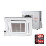 Ar Condicionado Split Cassete Inverter Fujitsu 29.000 BTU/h Quente e Frio Monofásico AUBA30LCL - 220 Volts
