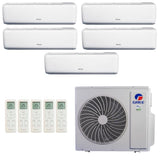Ar-Condicionado Multi Split Inverter R-32 Gree 42.000 (4x Evap HW 9.000 + 1x Evap HW 12.000) Quente/Frio 220V