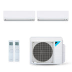 Ar-Condicionado Multi Split Inverter Daikin 18.000 BTUs (2x Evap HW 9.000) Quente/Frio 220V